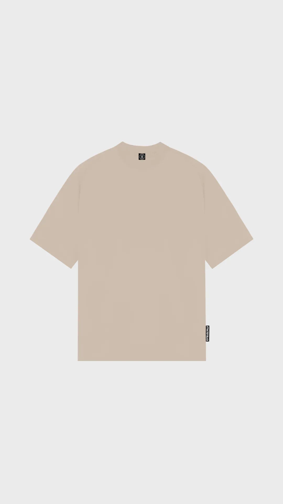 The Cream Oversized Blank - Attractedtoblack