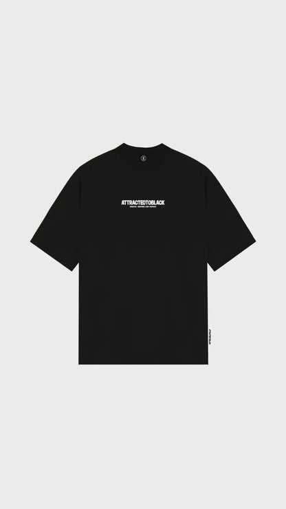 The Core Value Oversized Tee - Attractedtoblack