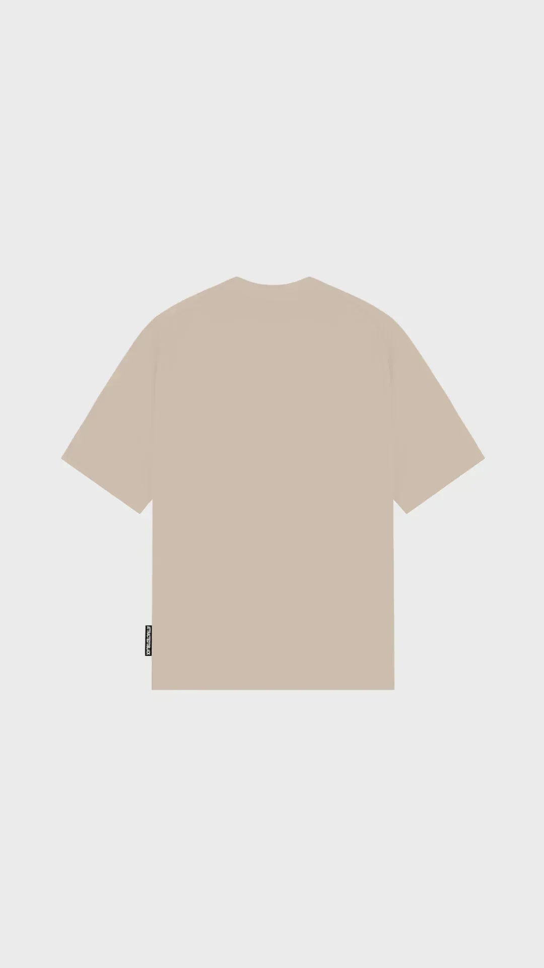 The Cream Oversized Blank - Attractedtoblack