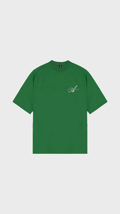 The Scripted Oversized Tee - Attractedtoblack