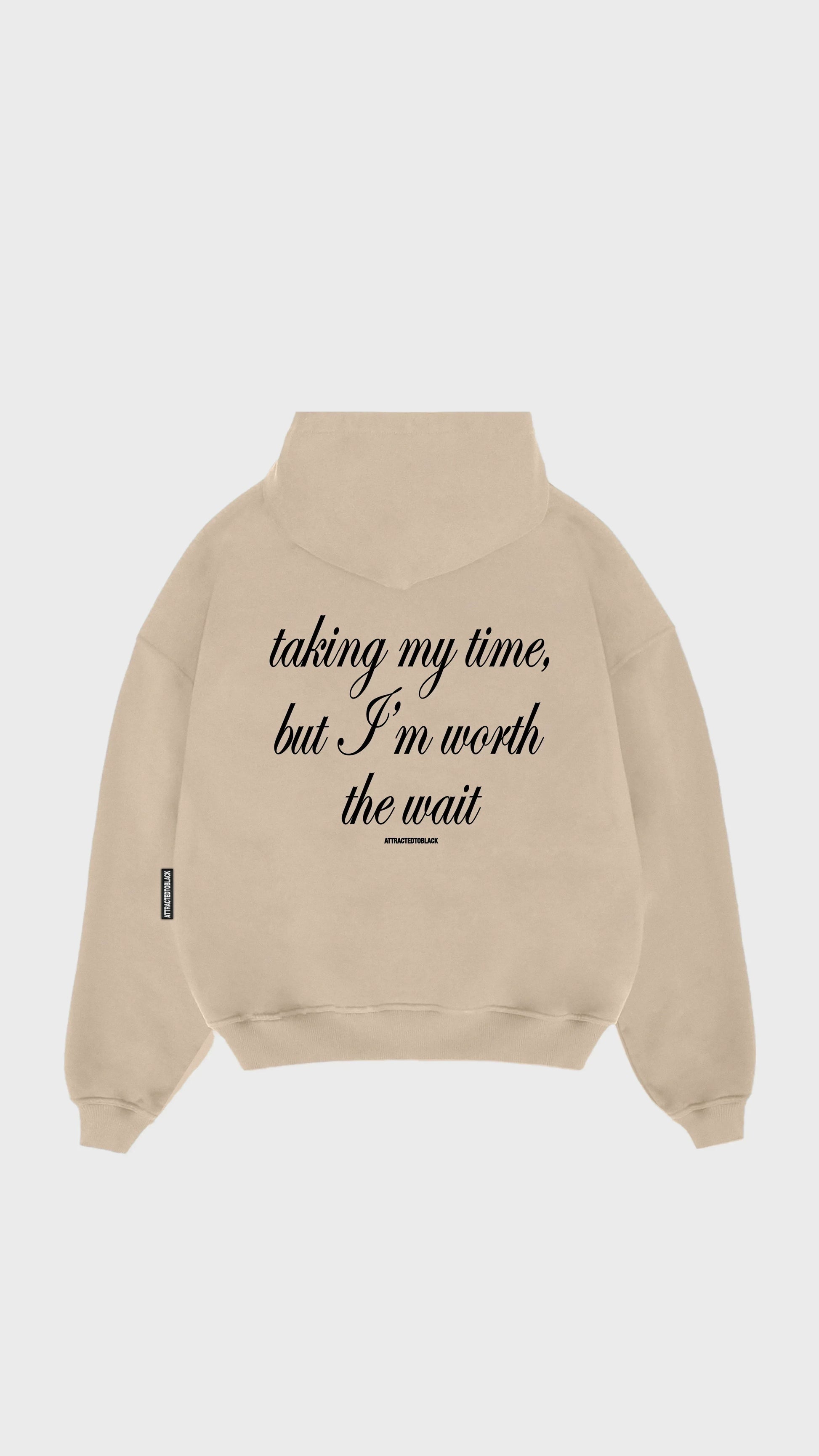 The Worth Hoodie - Attractedtoblack