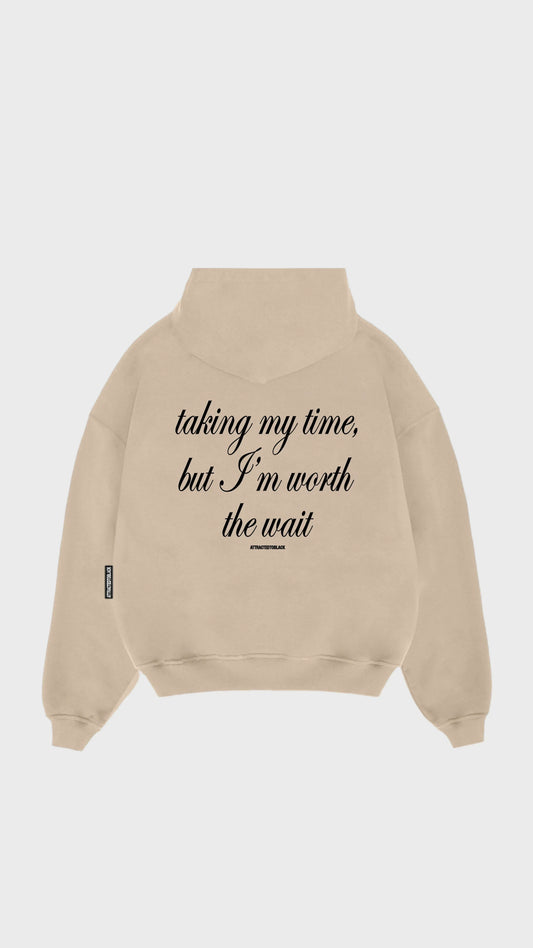 The Worth Hoodie - Attractedtoblack