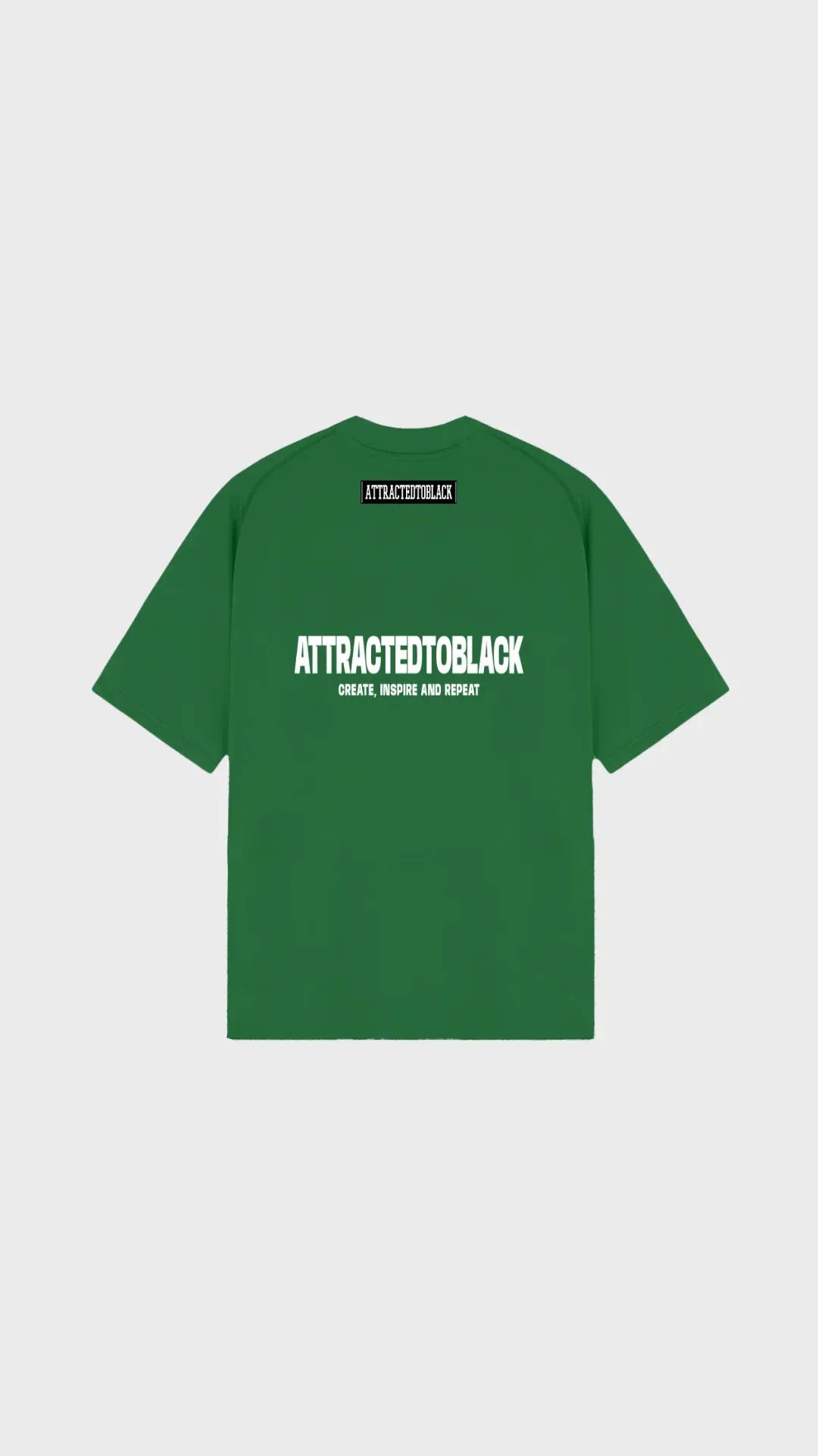 The Core Value Oversized Tee - Attractedtoblack