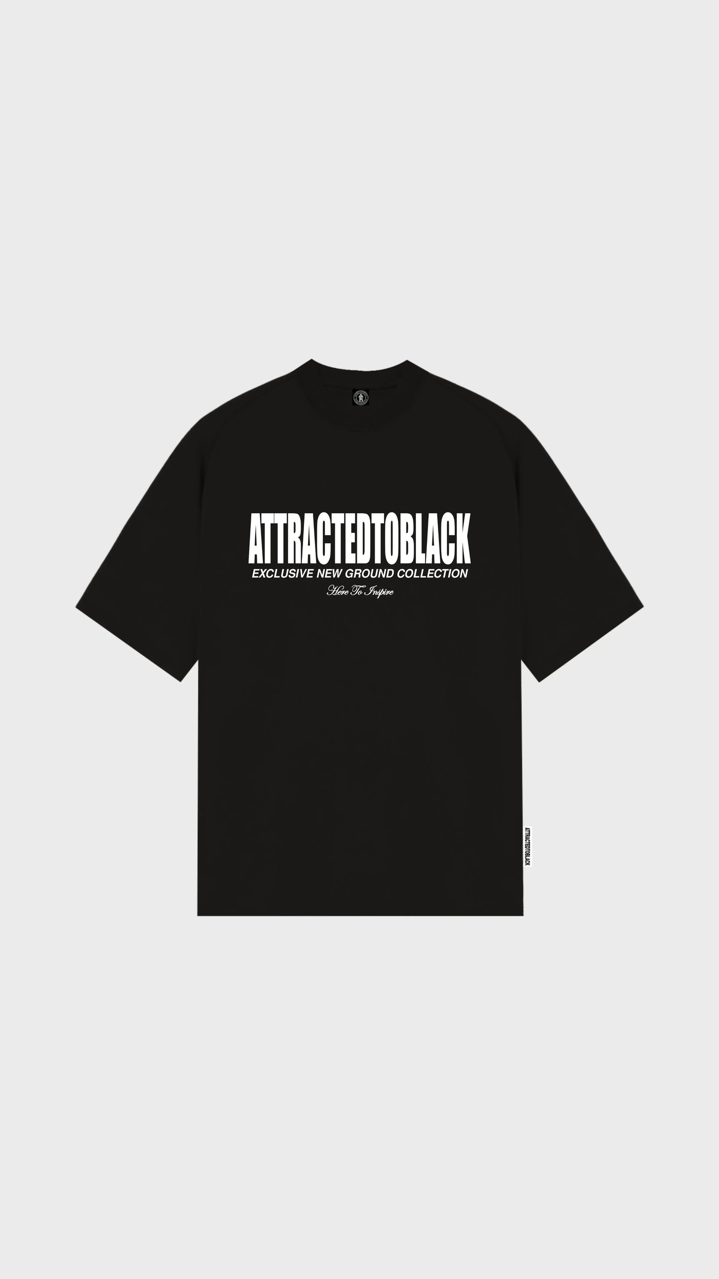 The Ground Chest Oversized Tee - Attractedtoblack