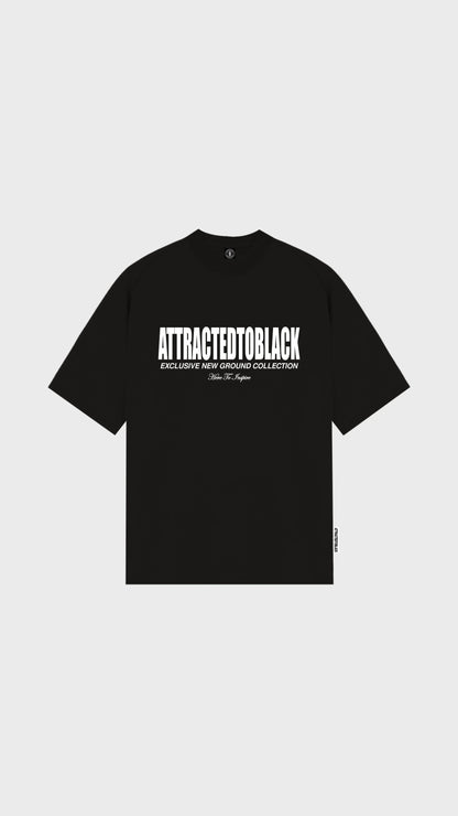 The Ground Chest Oversized Tee - Attractedtoblack