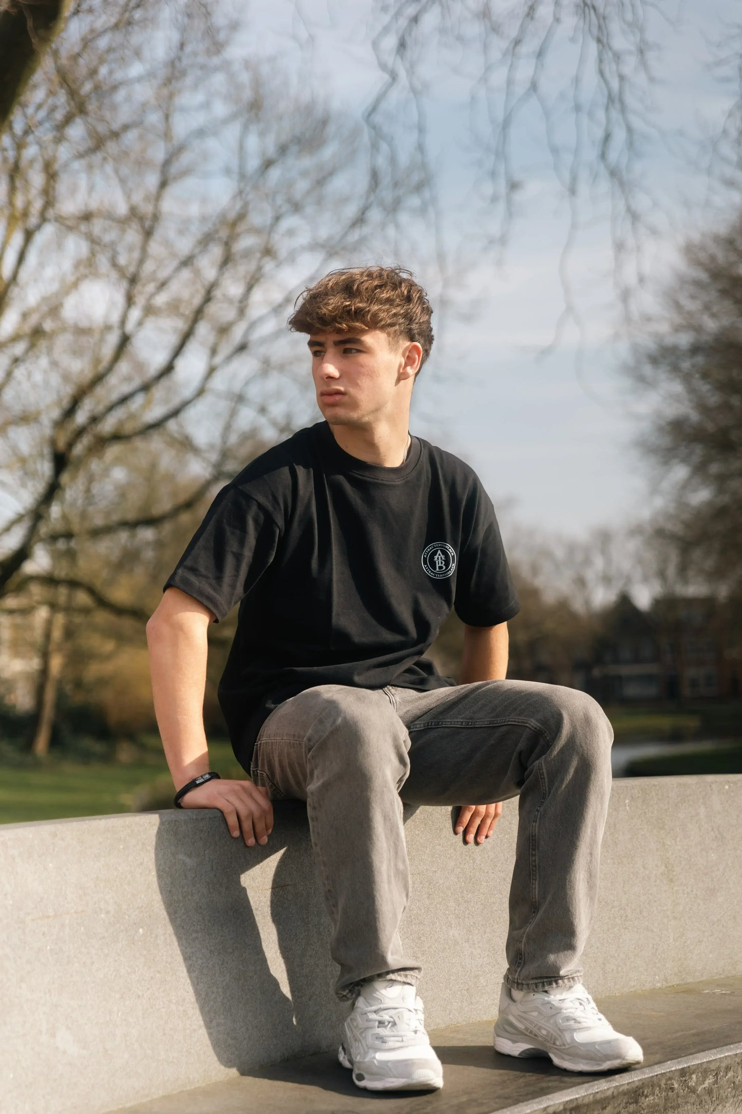 The Catching Vibes Oversized Tee - Attractedtoblack
