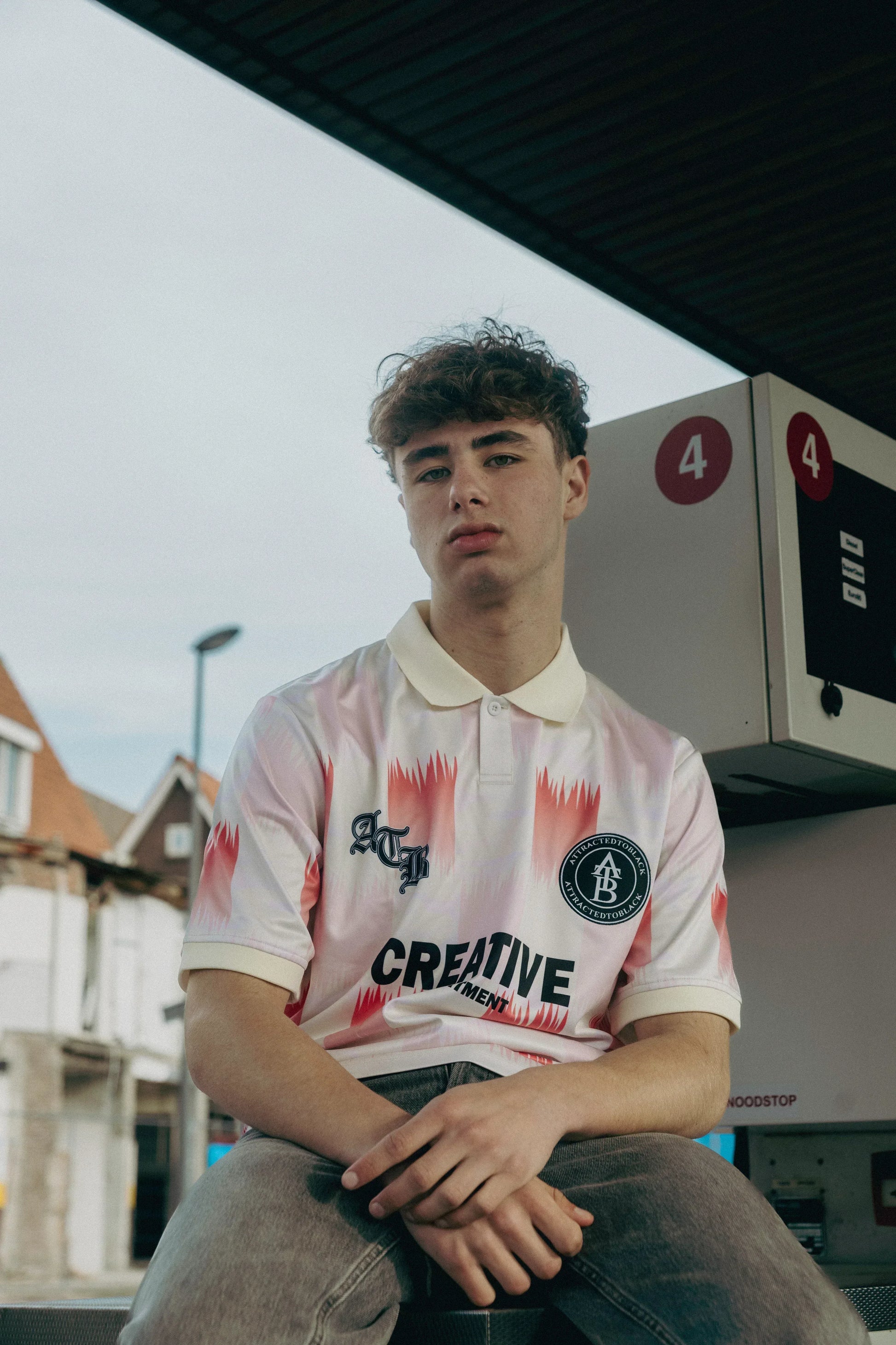 The Maker Oversized Retro Jersey - Attractedtoblack