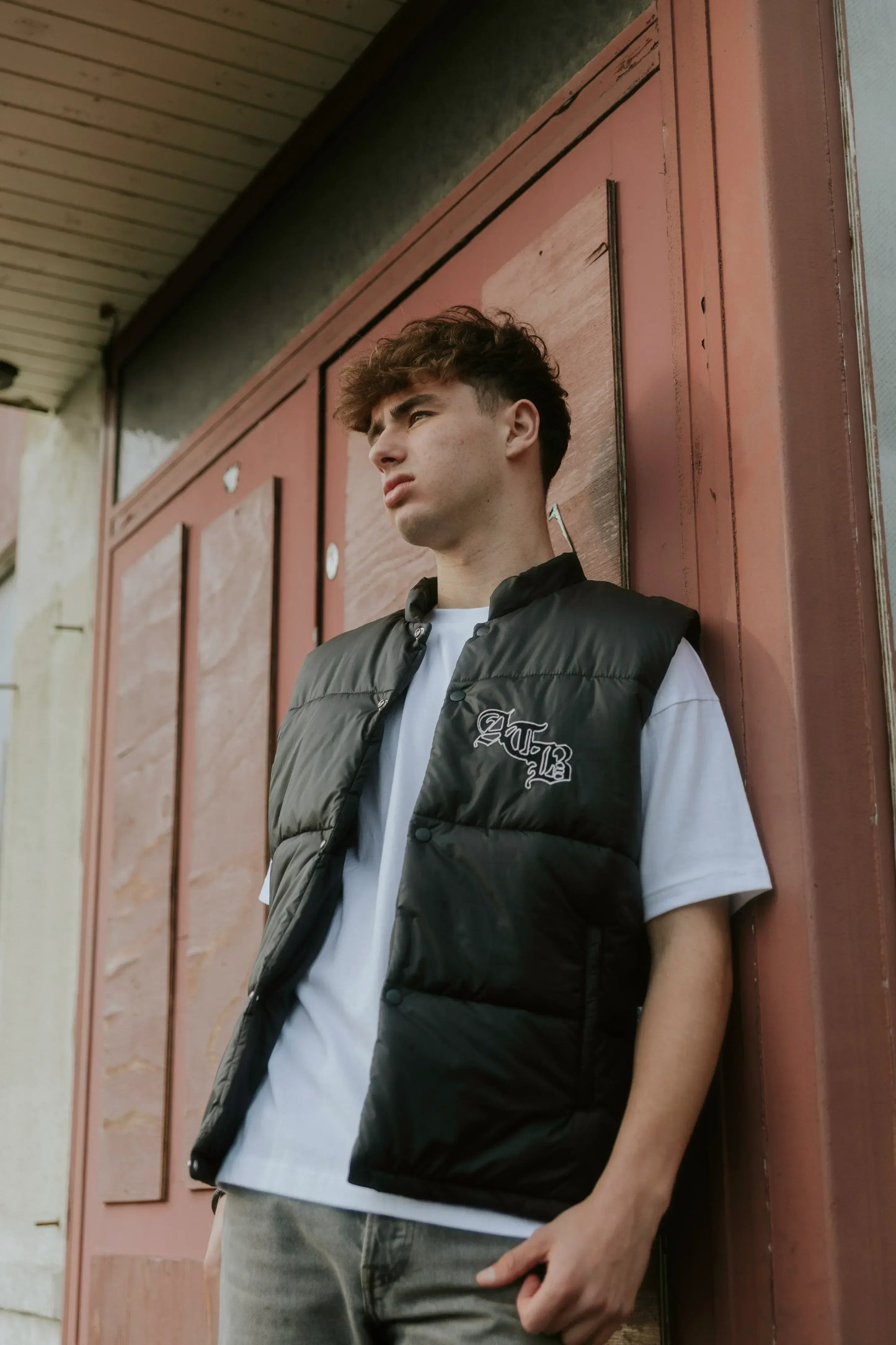 The Carriers Puffer Vest - Attractedtoblack