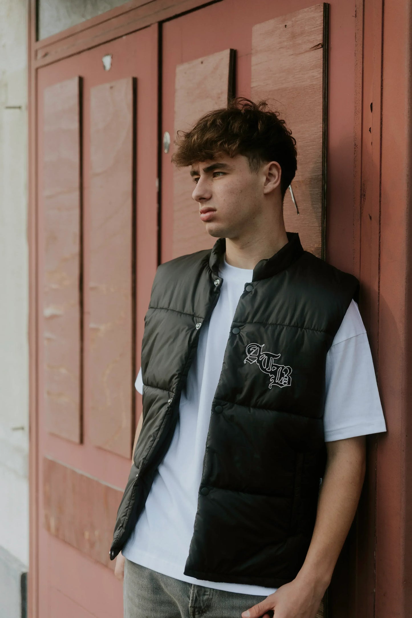 The Carriers Puffer Vest - Attractedtoblack