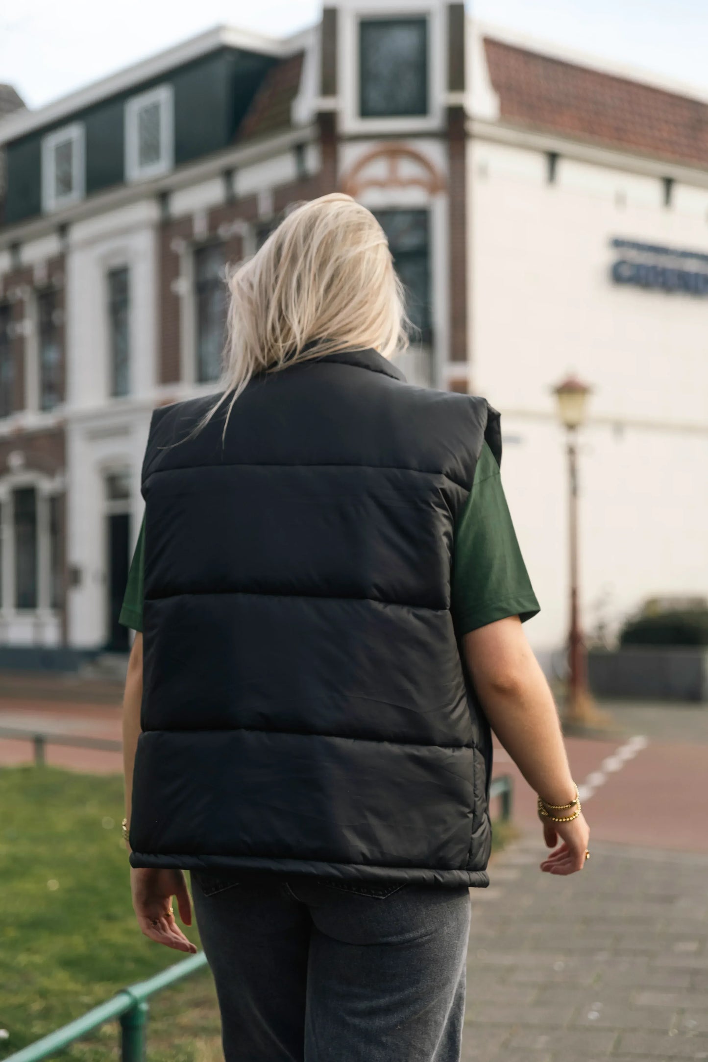 The Movers Puffer Vest - Attractedtoblack