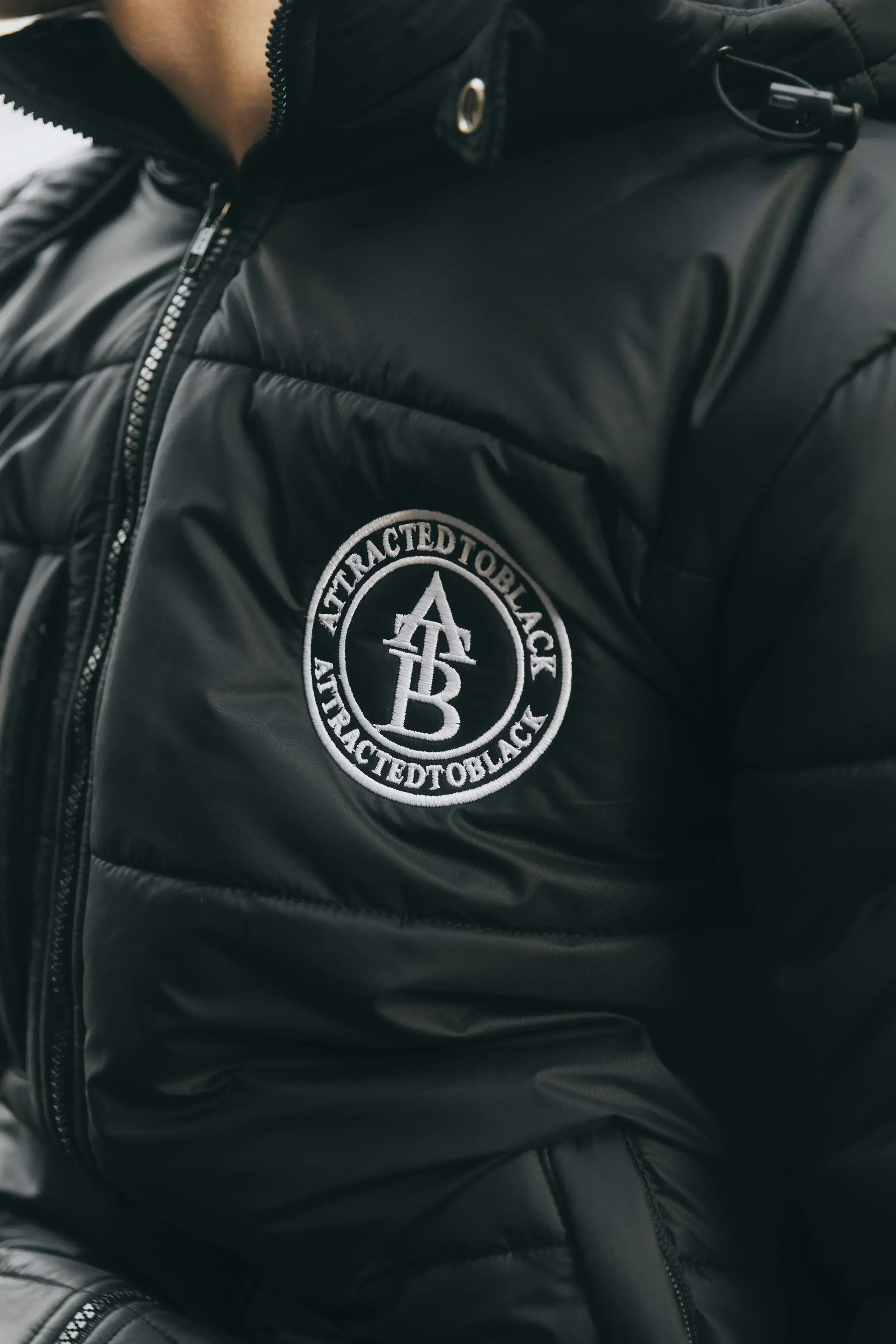 The Freezing Light Puffer jacket - Attractedtoblack