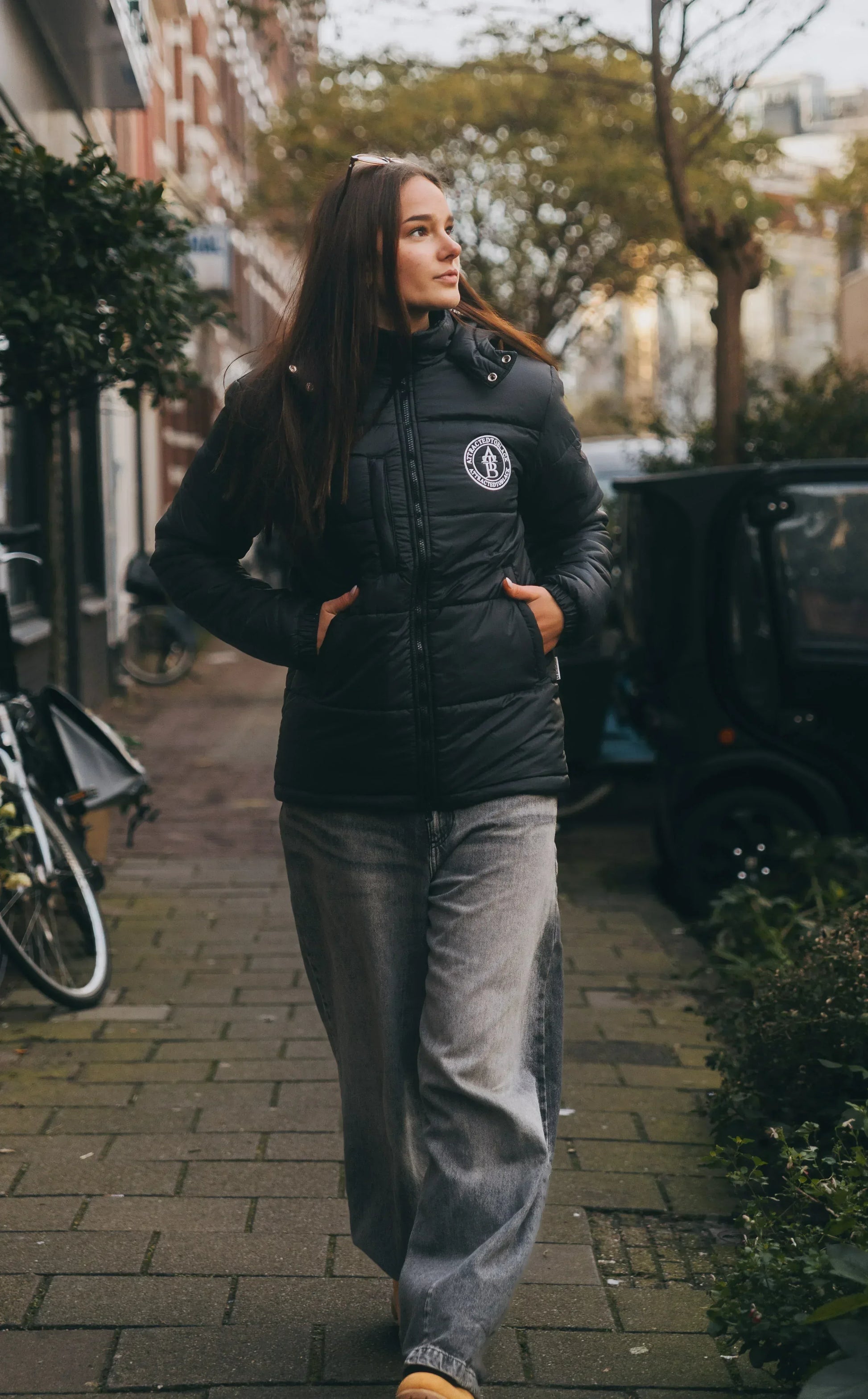 The Frosty Light Puffer jacket - Attractedtoblack