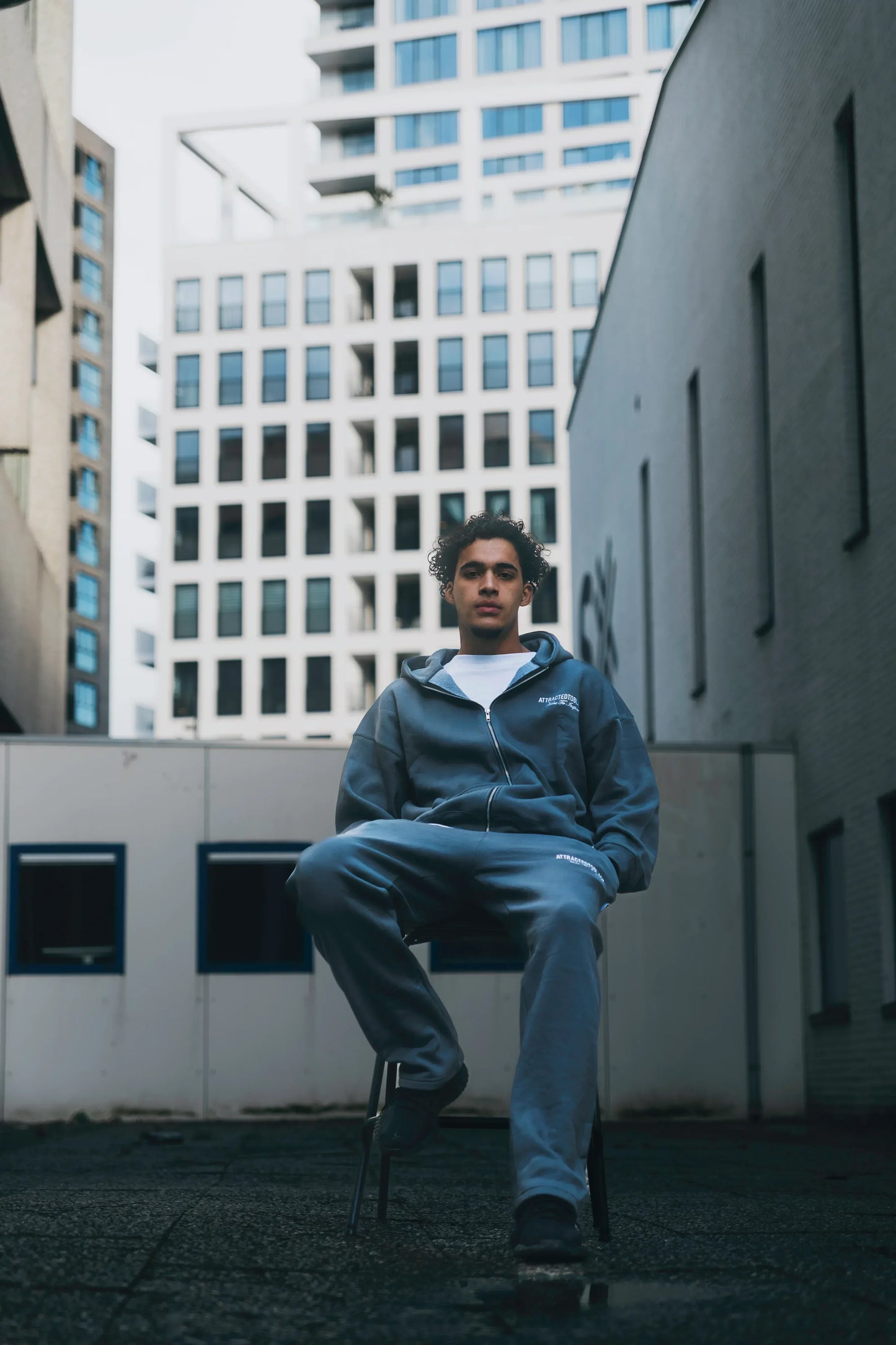 The Inspire Zip Hoodie - Attractedtoblack