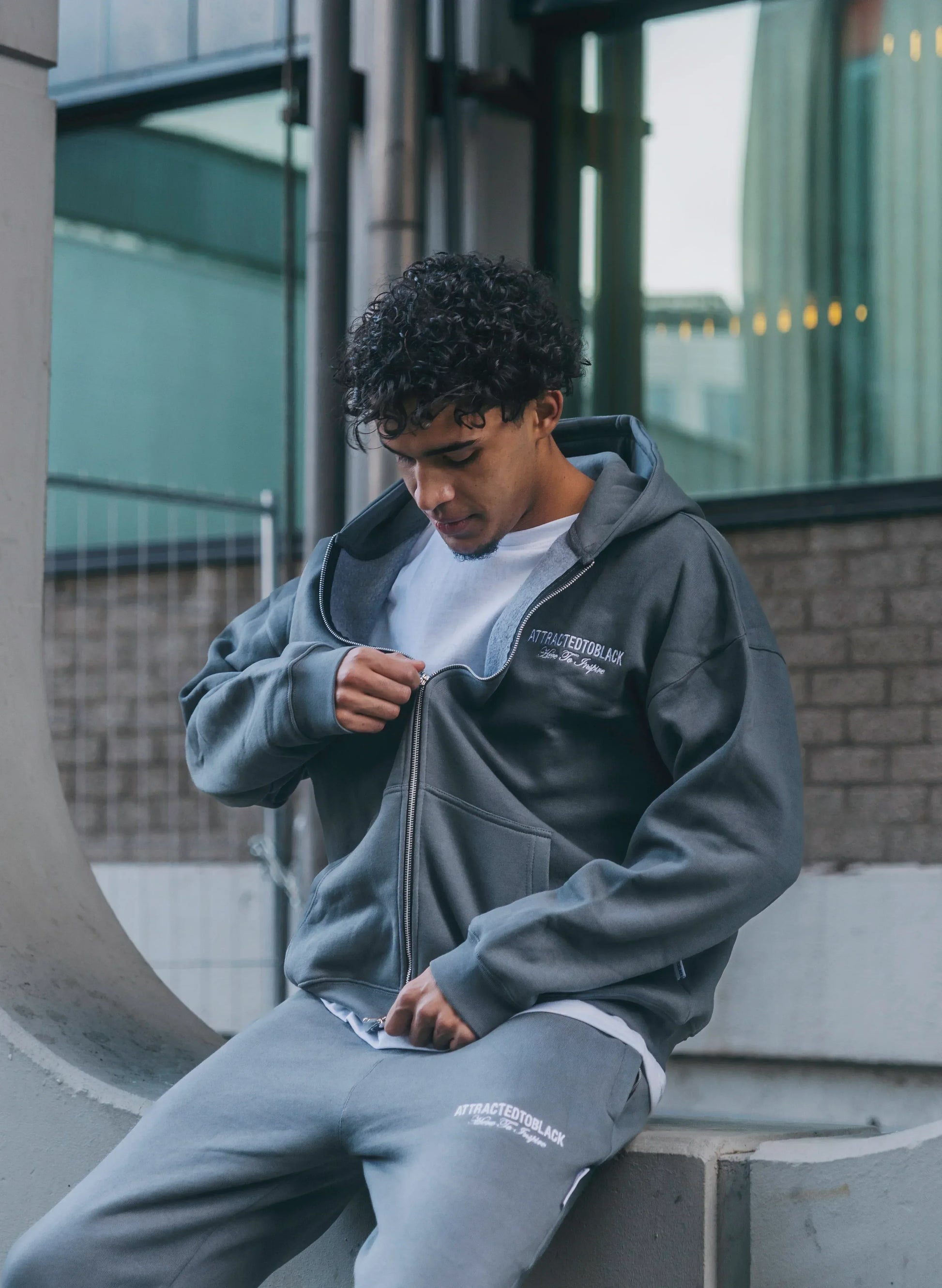 The Collectors Zip Hoodie - Attractedtoblack