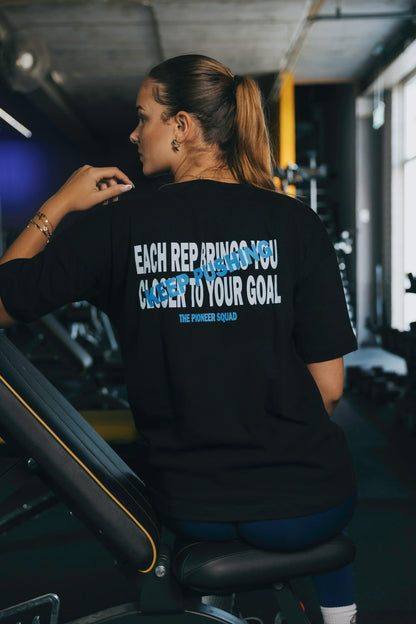 The Nearer To Oversized Tee - Attractedtoblack