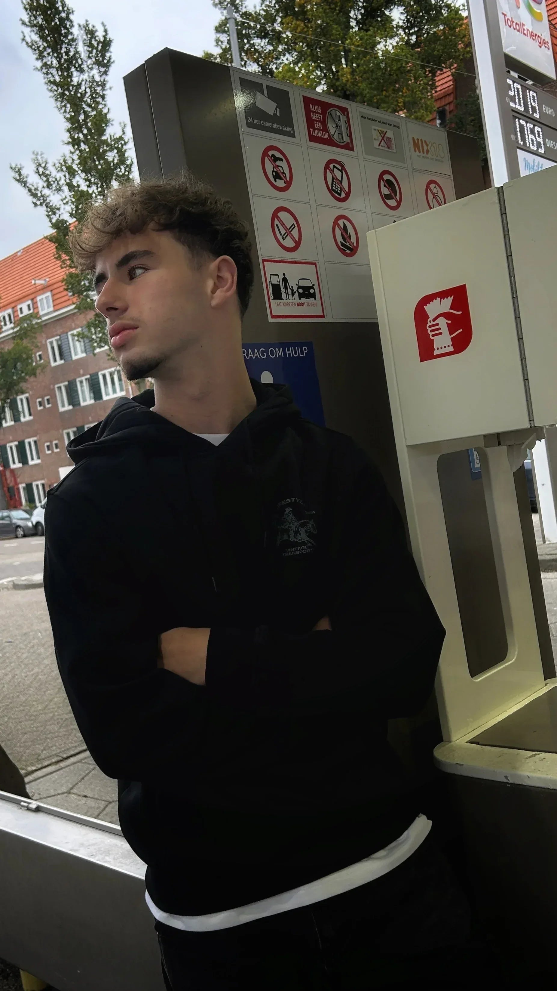 The Old Skool Regular Hoodie - Attractedtoblack