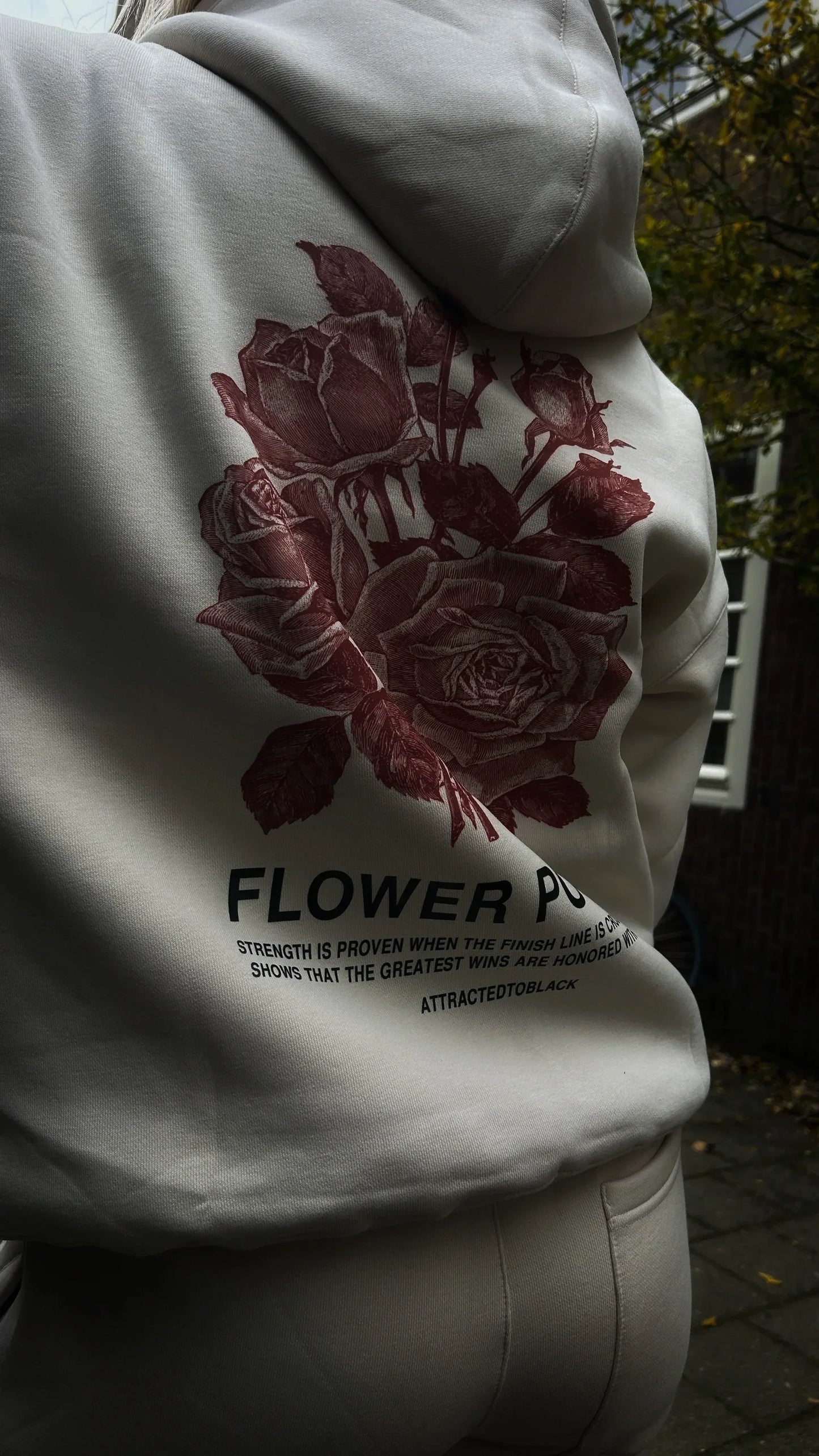 The Bloom Energy Zip Hoodie - Attractedtoblack