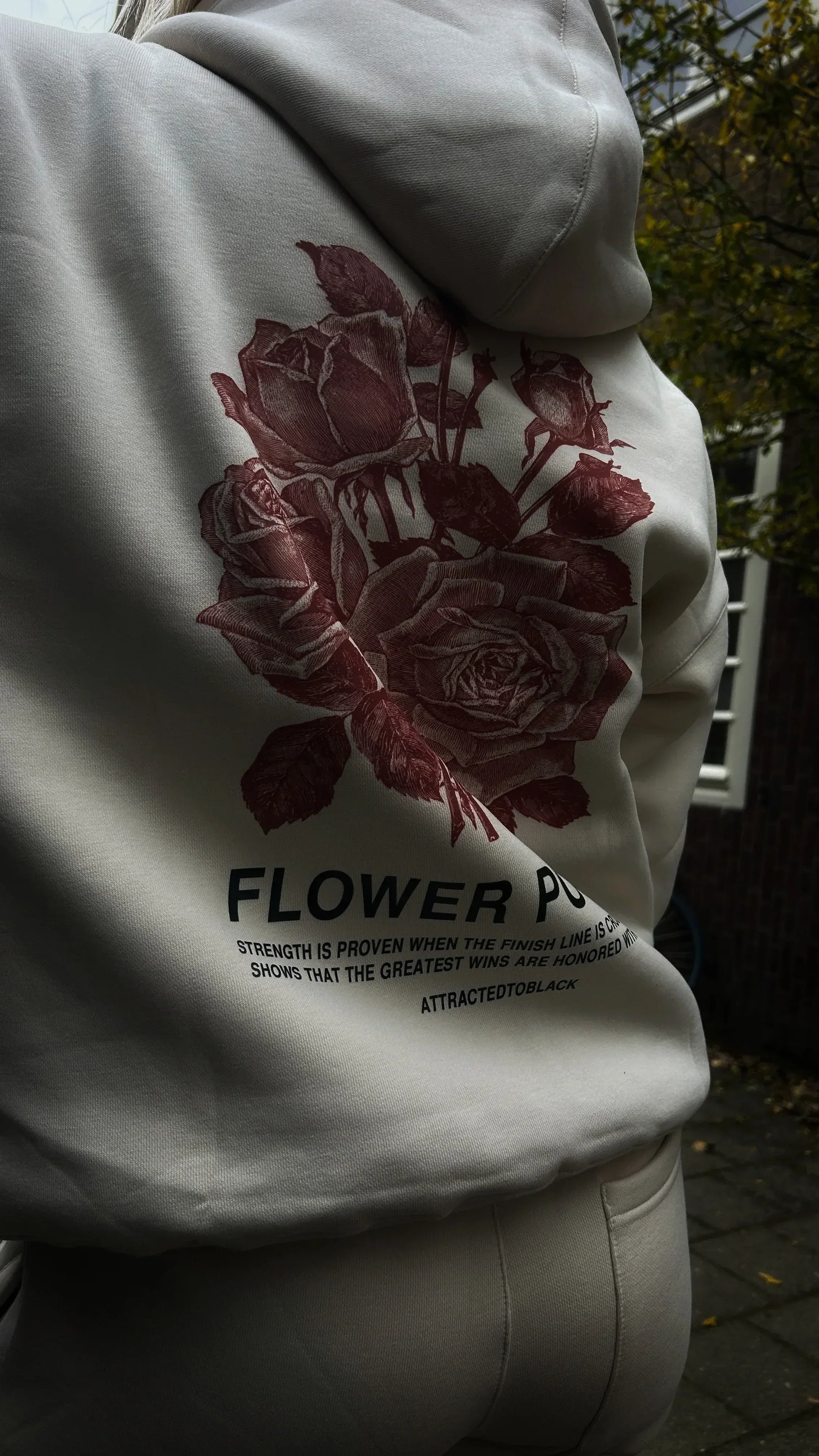 The Bloom Energy Zip Hoodie - Attractedtoblack