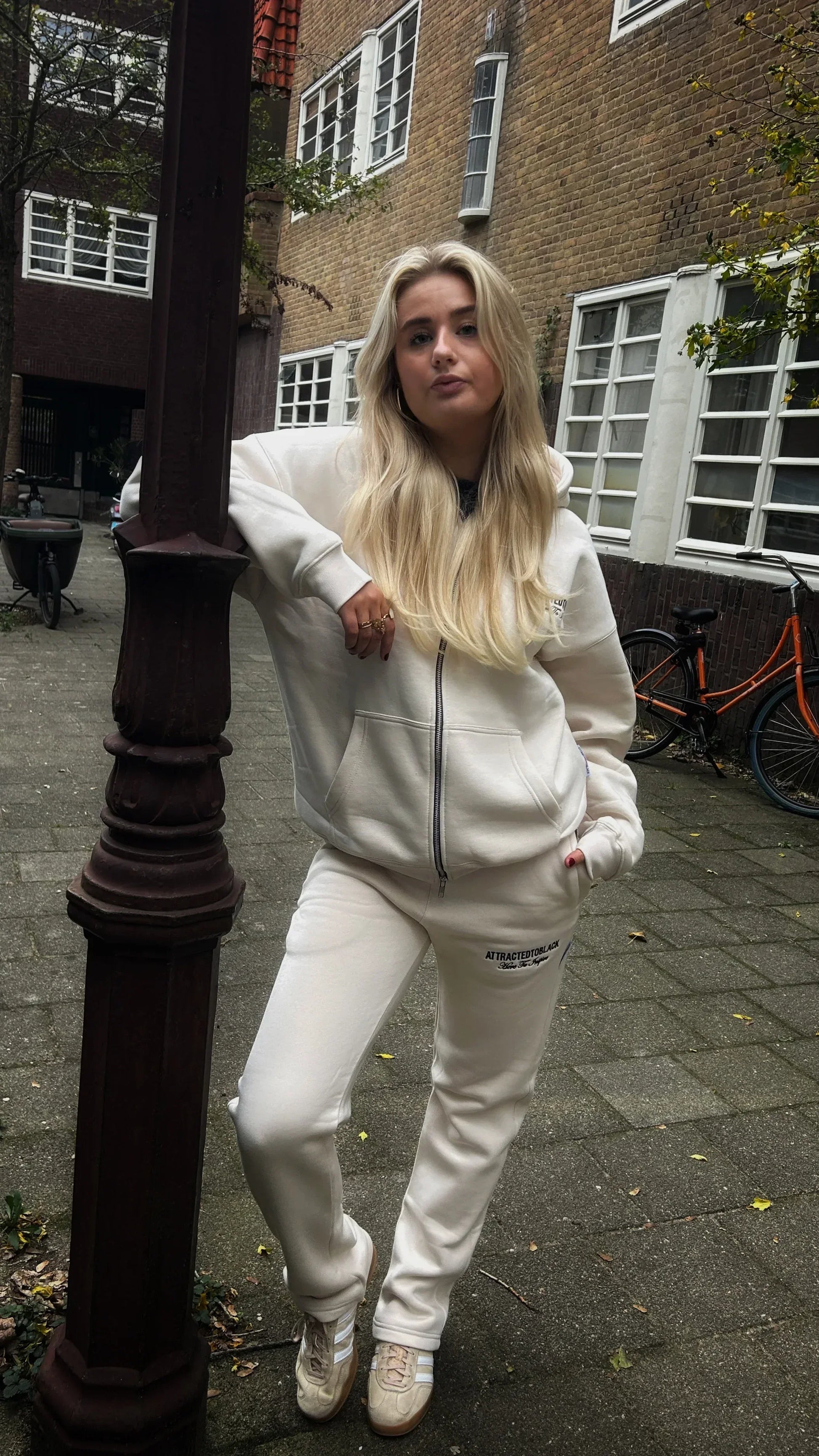 The Bloom Energy Zip Hoodie - Attractedtoblack