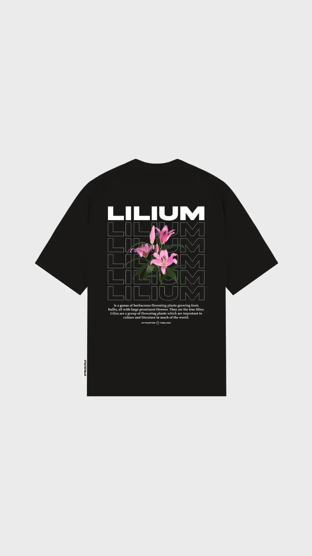 The Vine Oversized Tee - Attractedtoblack