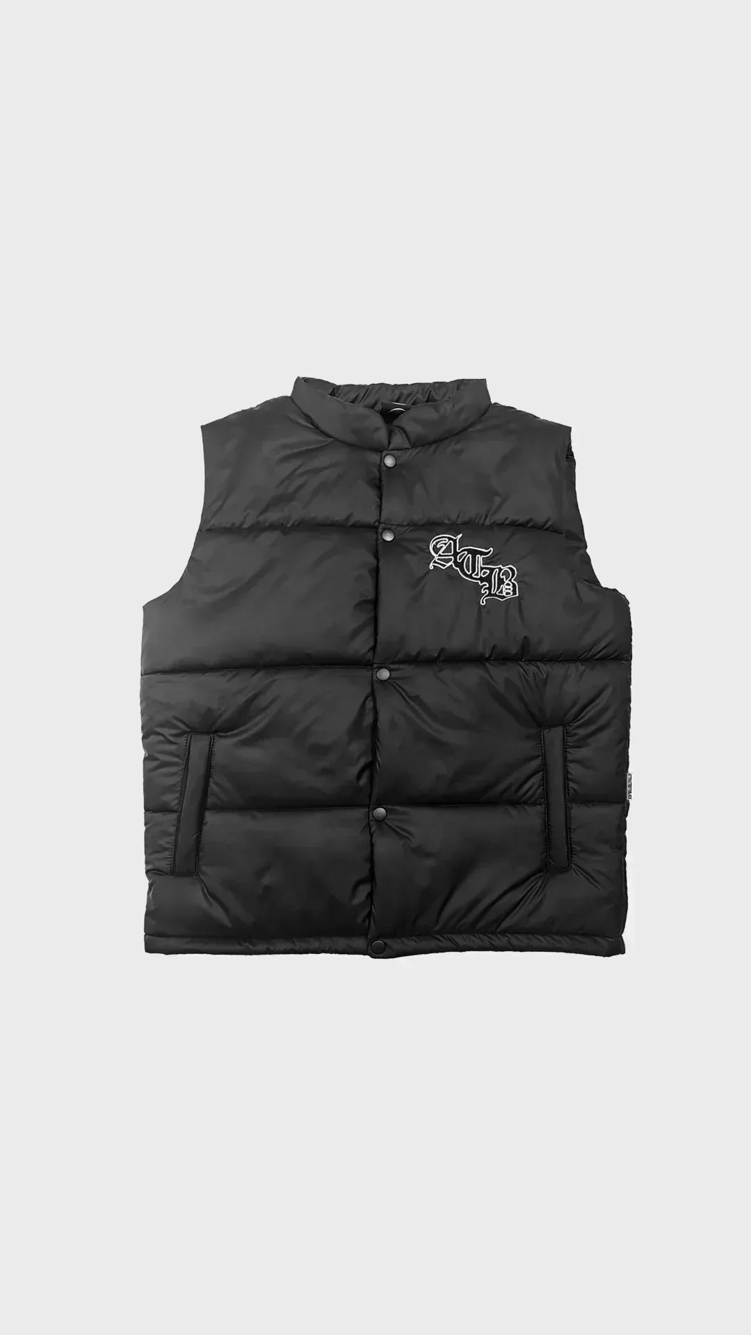 The Carriers Puffer Vest - Attractedtoblack