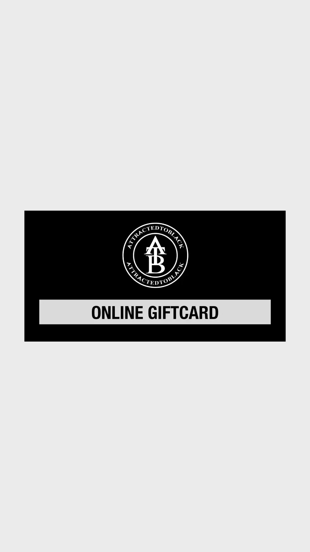 Attractedtoblack Gift card - Attractedtoblack