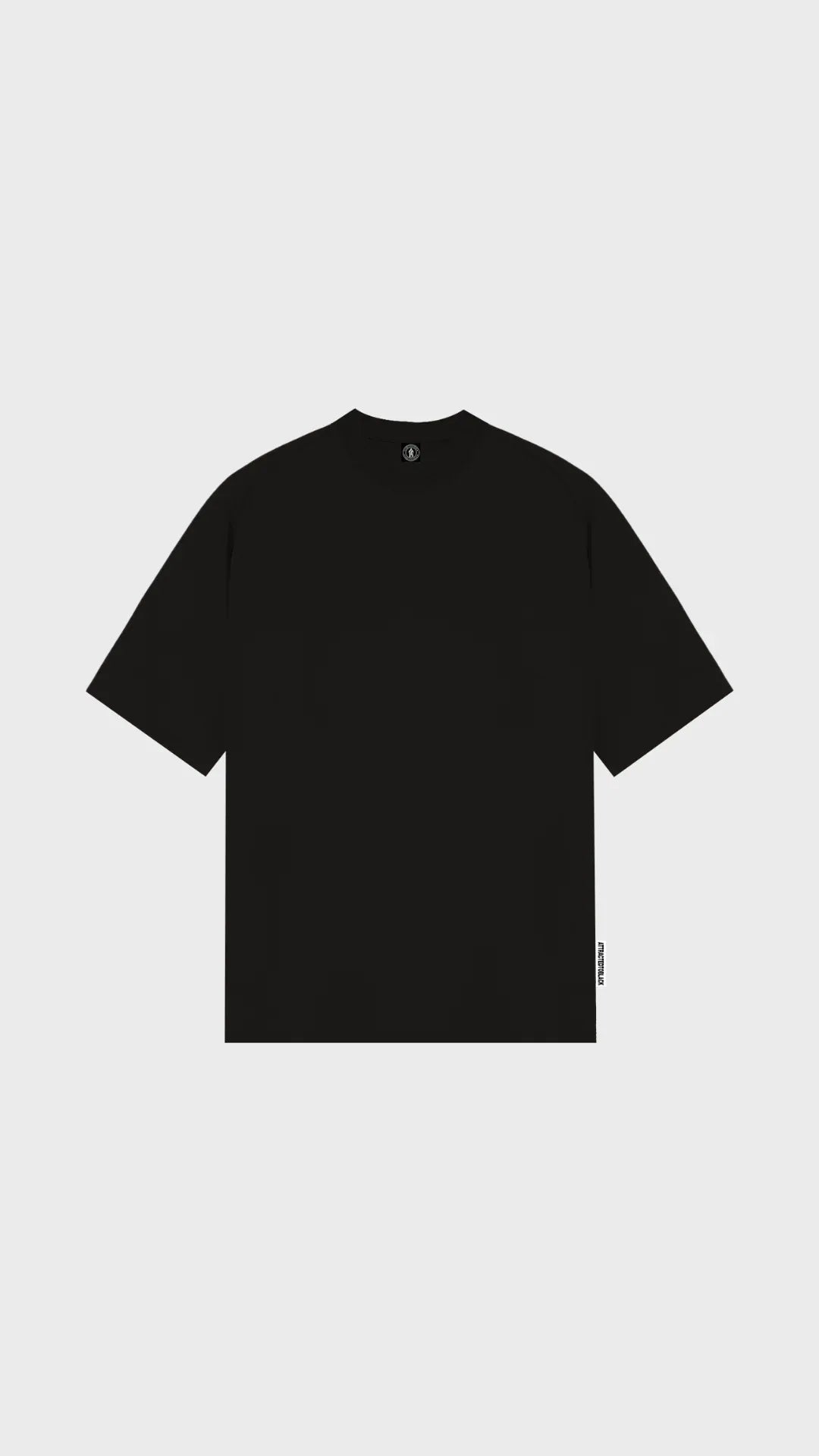 The Active Lifestyle Oversized Tee - Attractedtoblack