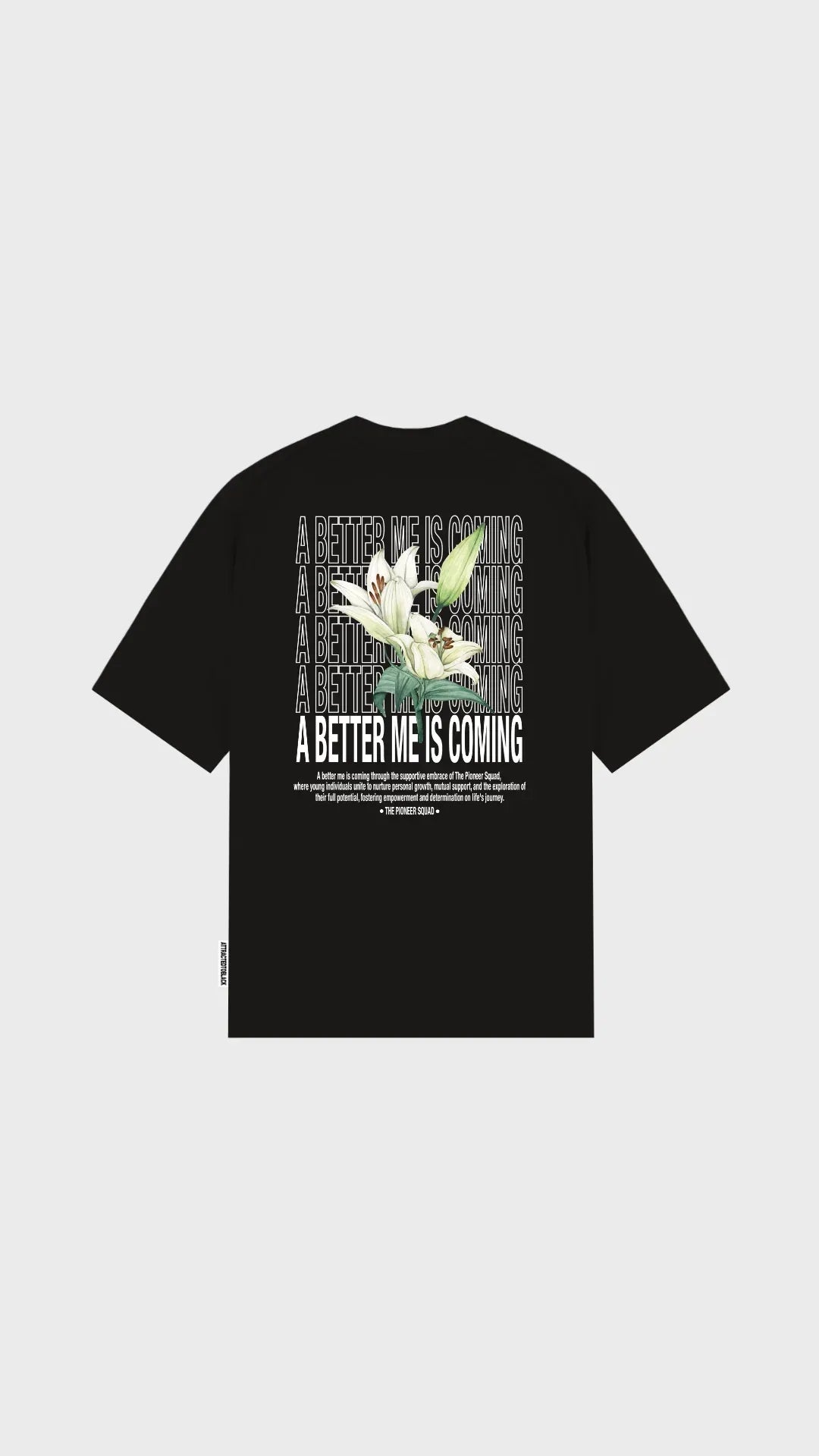 The Bright Future Oversized Tee - Attractedtoblack