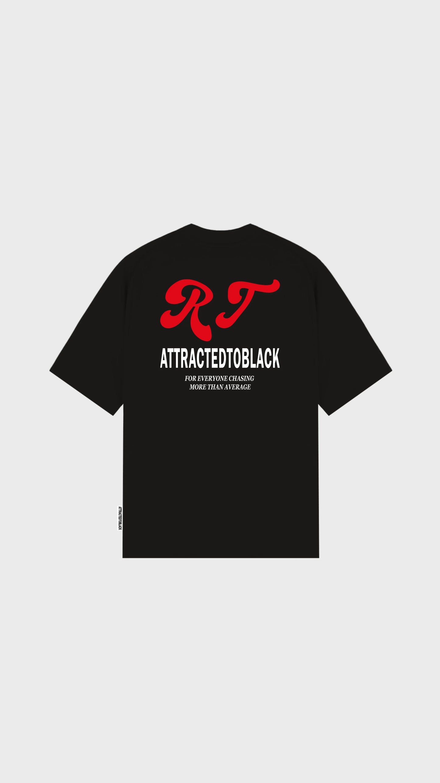 The Above Standard Oversized Tee - Attractedtoblack