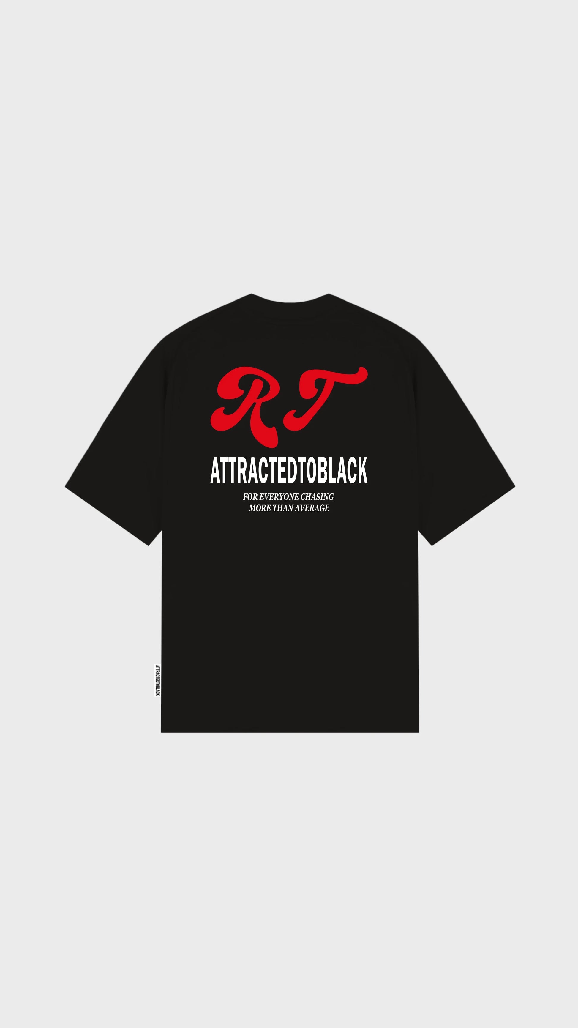 The Above Standard Oversized Tee - Attractedtoblack