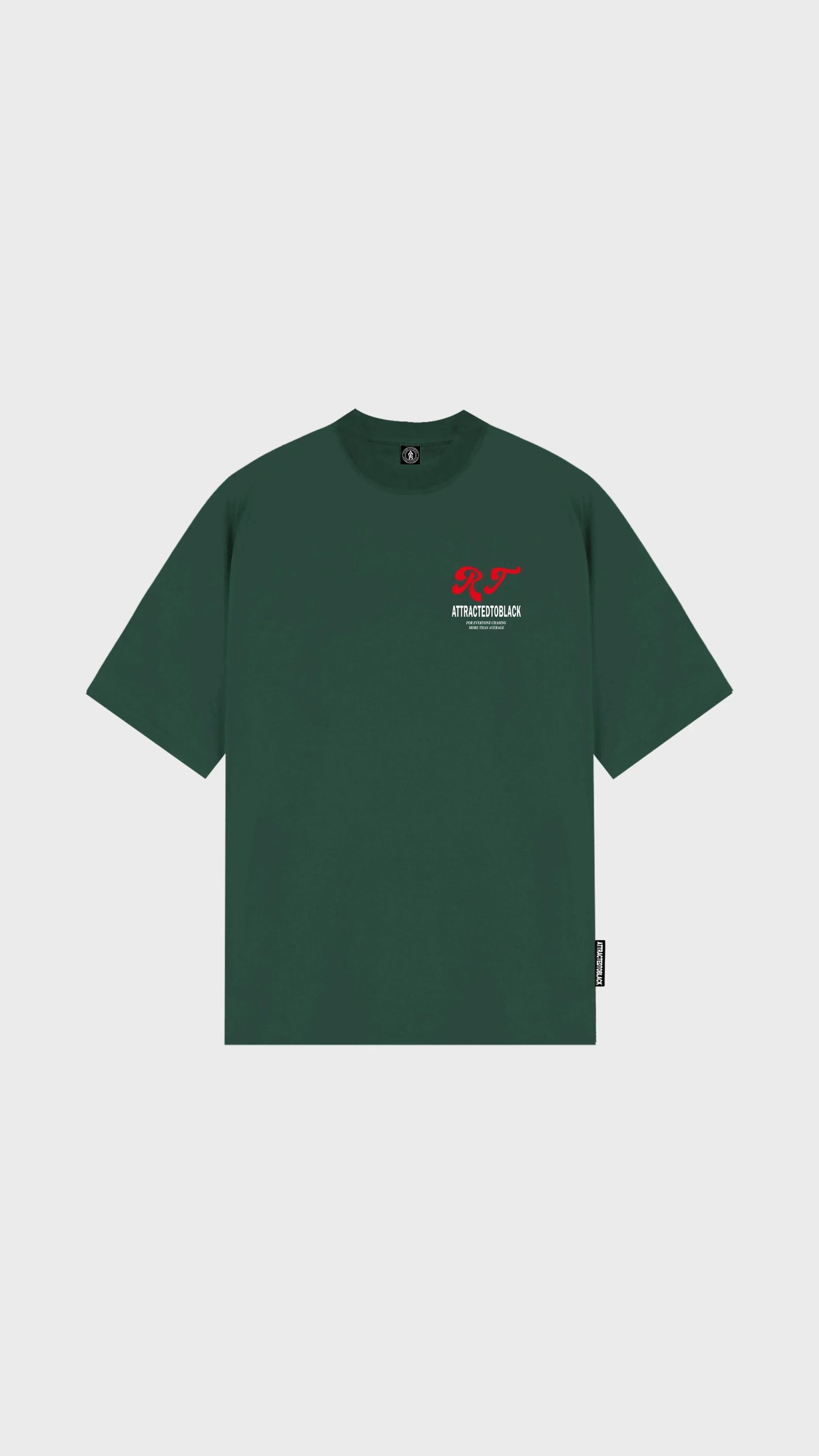 The Above Standard Oversized Tee - Attractedtoblack