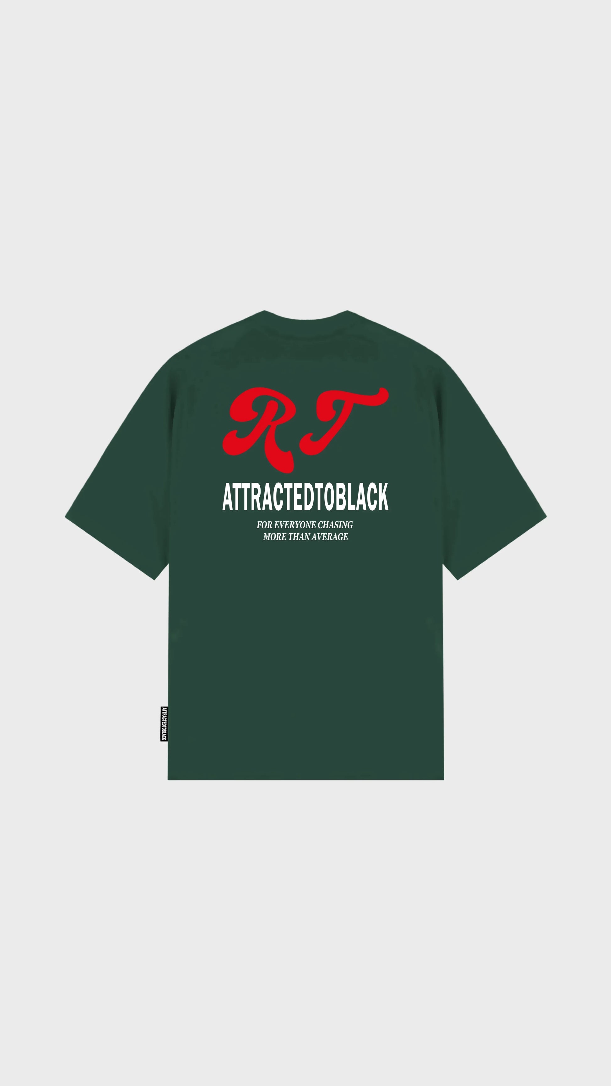 The Above Standard Oversized Tee - Attractedtoblack