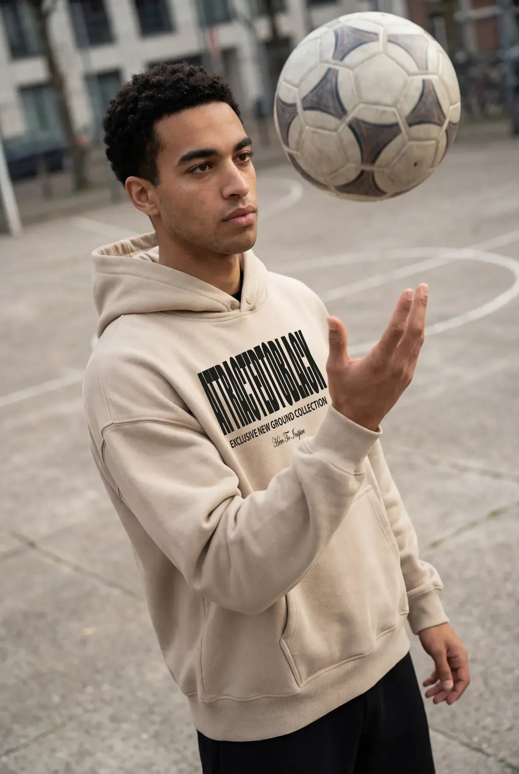 The Ground Chest Hoodie - Attractedtoblack