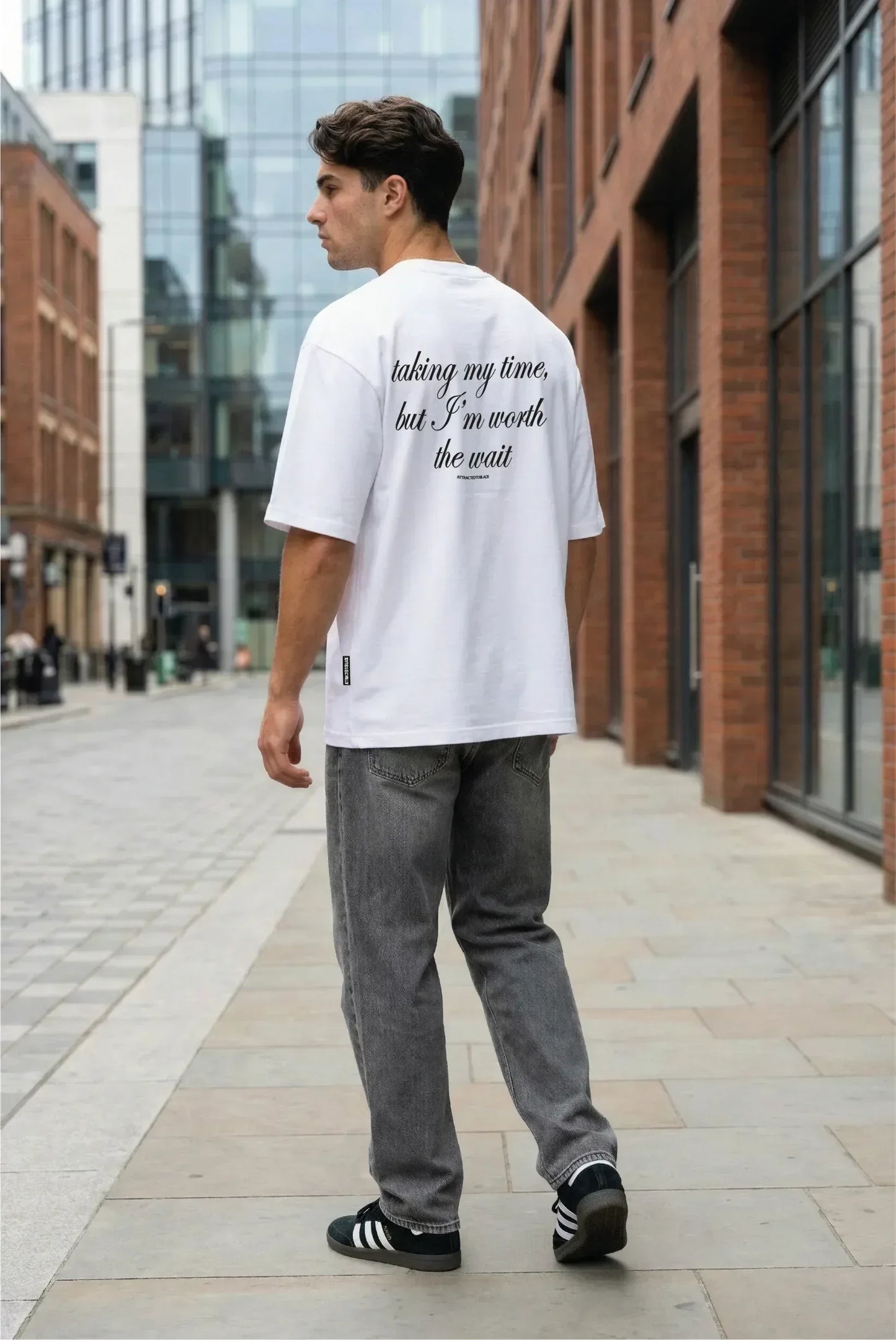 The Worth Oversized Tee - Attractedtoblack