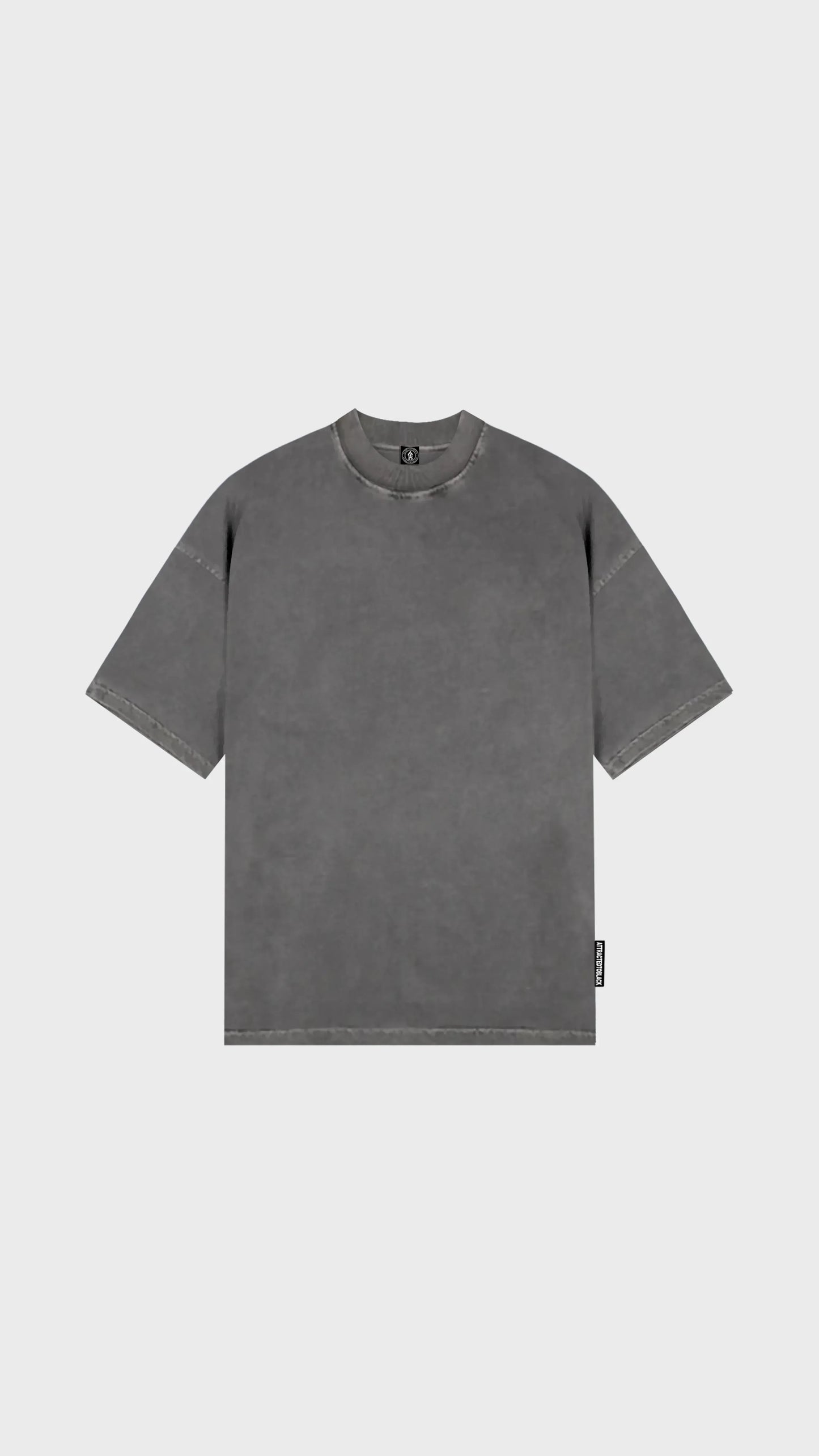 The Steel Oversized Blank - Attractedtoblack