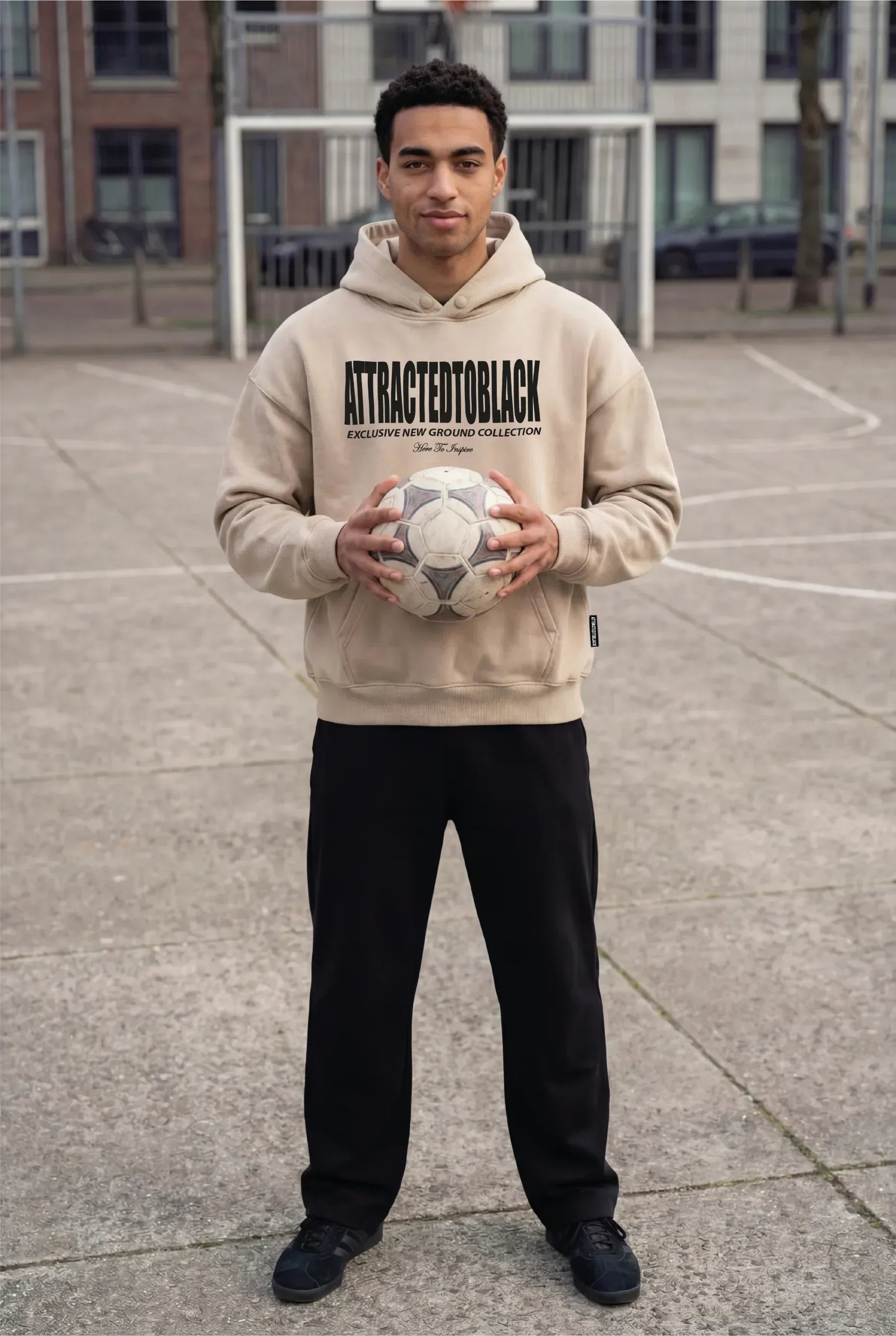 The Ground Chest Hoodie - Attractedtoblack