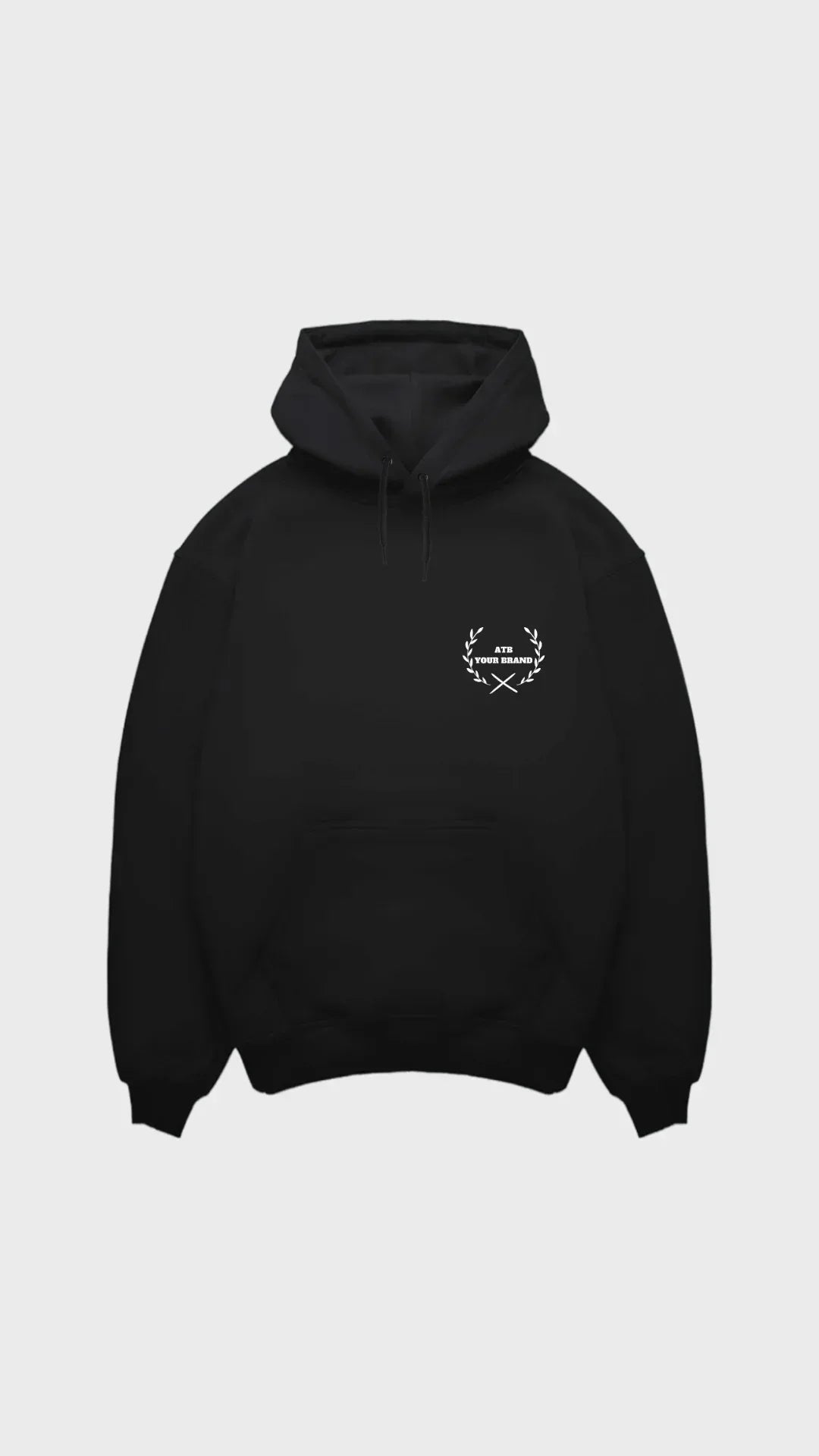 The Lilium Regular Hoodie - Attractedtoblack